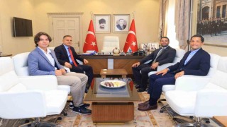 Guatemala Büyükelçisi Recinostan Vali Akbıyıka ziyaret