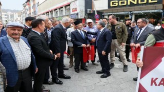 Gümüşhane'de Gaziler Günü'nde "Kahramanlarla Kardeşlik Yolunda" yürüyüşü