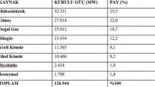 Güneş Enerjisinin Kurulu Güçteki Payı Yüzde 22’ye Yükseldi