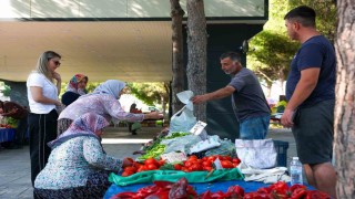 Hacıömerlide salı pazarı bereketi
