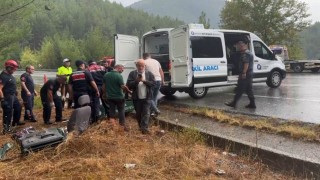 Hastaneden taburcu oldu, dönüş yolunda kazada öldü