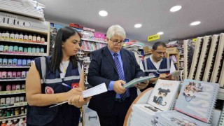 Hatayda kırtasiye ürünlerine yönelik denetimler sürüyor