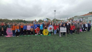 Havzada çocuklardan Gazze için gökyüzüne barış uçurtmaları