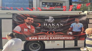 Hayatını kaybeden futbol hakemi için kan bağışı kampanyası düzenlendi