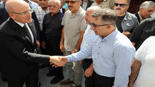 Hazine ve Maliye Bakanı Şimşek Aksarayda