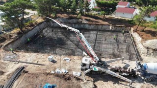 HBB, Belende yarı olimpik yüzme havuzunun temelini attı