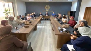Hisarcıkta ücretli öğretmenlerle yeni eğitim yılı toplantısı