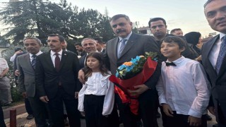 İçişleri Bakanı Çiftçi, 28 yıl önce görev yaptığı ilçeyi ziyaret etti