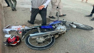 İki motosiklet çarpıştı: 2 yaralı