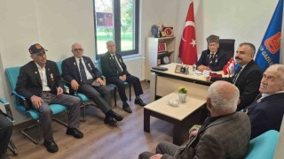 İl Müdürü Bayrak'tan Gaziler Günü'nde anlamlı ziyaret