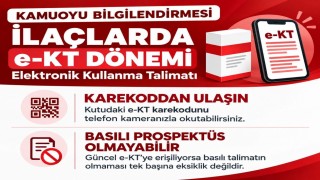 İlaç prospektüslerinde ‘e-KT dönemi: Ambalaj eksikliği değil
