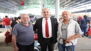 İncirliova Belediye Başkanı Kaya, pazar esnafı ve vatandaşlarla buluştu