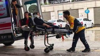 İnegöl'de zincirleme kaza: 2 yaralı