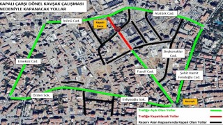 İnönü Caddesi'nden Fuzuli Caddesi'ne giriş kapanıyor