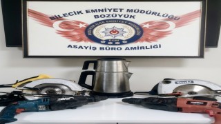 İnşaattan hırsızlık yapan şüpheli tutuklandı