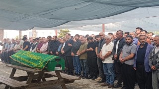 İş makinasının çarpması sonucu hayatını kaybeden genç son yolculuğuna uğurlandı