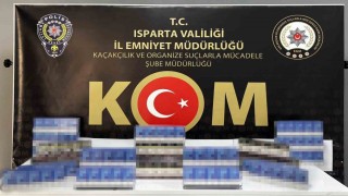 Ispartada 300 paket kaçak sigara ele geçirildi