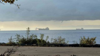 İstanbulda sabah saatlerine hortum görüldü