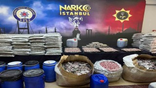 İstanbulda uyuşturucu tacirlerine yönelik art arda operasyonlar; Son bir ayda 1 buçuk ton uyuşturucu madde ele geçirildi: 46 gözaltı