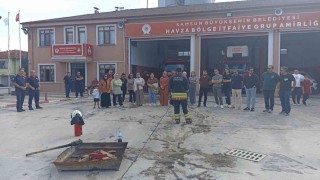 İtfaiye ve 112 personeline yangın ve ilk müdahale eğitimi