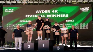 Kaçkar BY UTMBde dereceye giren sporcular ödüllendirildi