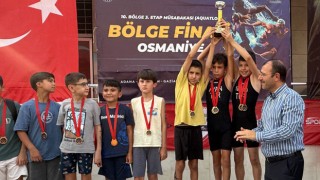 Kadirli’de 180 Sporcu Triatlon Bölge Finalinde Yarıştı