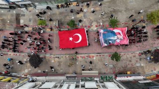 "Kahramanlarla Kardeşlik Yolunda" adım adım yürüdüler