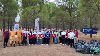 Kahramanmaraş Kapıçam Tabiat Parkı'nda çevre temizliği