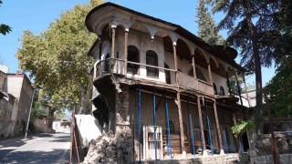 Kahramanmaraşta Tarihi Çiftaslan Konağının restorasyonuna başladı