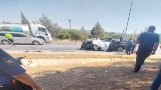 Kahramanmaraşta trafik kazası: 1 ölü 2 yaralı