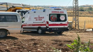 Kamyonun üzerinden düşen şahıs yaralandı