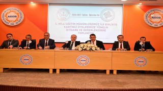 Kantinci esnafı ile eğitim yöneticilerinin sorun ve talepleri masaya yatırıldı