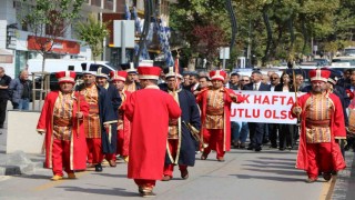 Karabük'te Ahilik Haftası mehter takımıyla kutlandı