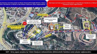 Karabükte KPSSye girecek 6 bin 211 adaya trafik uyarısı