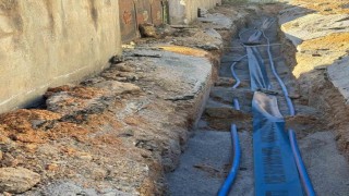 Karaçörtlen köyünde içme suyu altyapısı yenileniyor