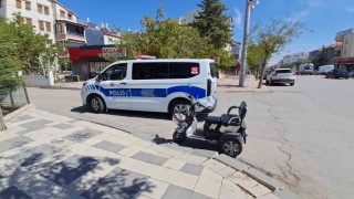 Karaman'da 3 tekerlekli elektrikli bisiklet devrildi: 1 yaralı