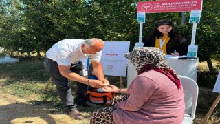 Karapınarda Halk Sağlığı Haftası Etkinlikleri sahada ve hastanede sürdürüldü