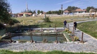 Kargalık köyündeki 2 bin yıllık antik havuz 20 yıl sonra yeniden doldu