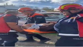 Kars'ta trafik kazası: 2 yaralı