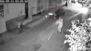 Kaskla yüzünü kapattı, eve silahlı saldırı düzenlendi