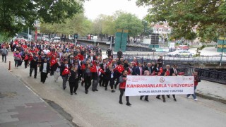Kastamonu'da 'Gaziler Günü'ne özel yürüyüş