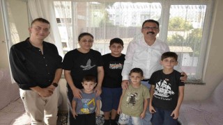 Kaymakam Ateş, Atçada vatandaşların kapısını çaldı