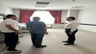 Kaymakam Atış, Dicle Devlet Hastanesini inceledi