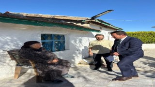 Kaymakam Topacadan köylerde anlamlı ziyaretler