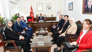 Kaymakam Yılmaz, eğitim camiasıyla bir araya geldi