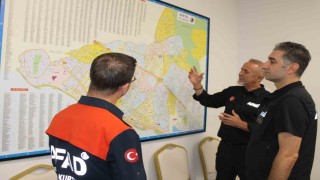 Kayseri AFAD muhtemel İstanbul depremine karşı Kartal'da hazırlık yaptı