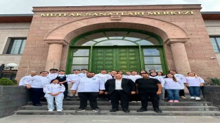 Kayseri Mutfak Akademisi'nde üniversite öğrencilerine uygulamalı gastronomi eğitimi