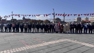 Kayseride ahilik kutlamaları çelenk sunma töreni ile başladı