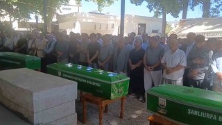Kazada ölen aynı aileden 4 kişi defnedildi