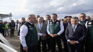 Kelkit Çamur Barajı'nda su tutma işlemi başladı